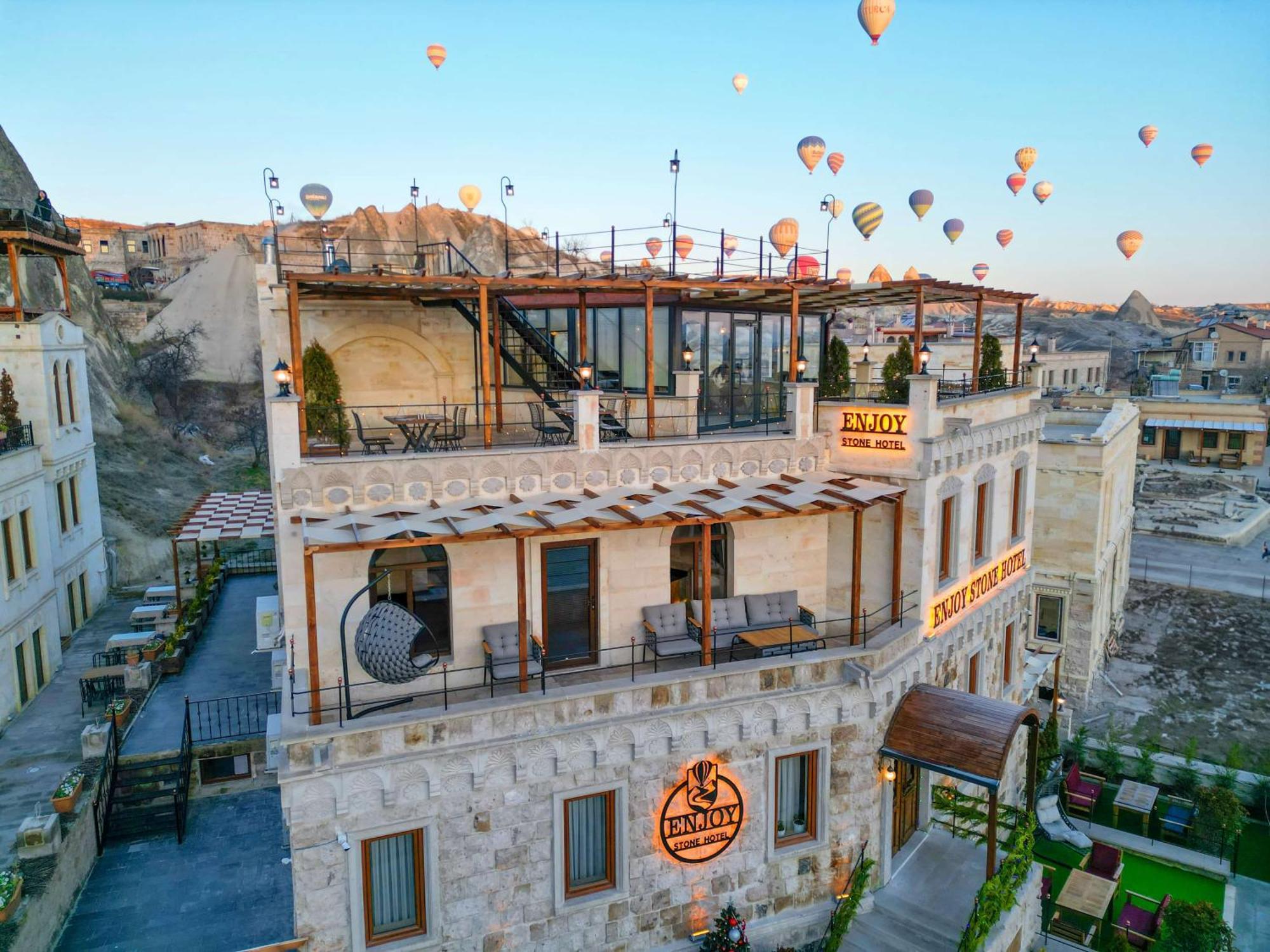 Enjoy Stone Hotel Göreme Esterno foto